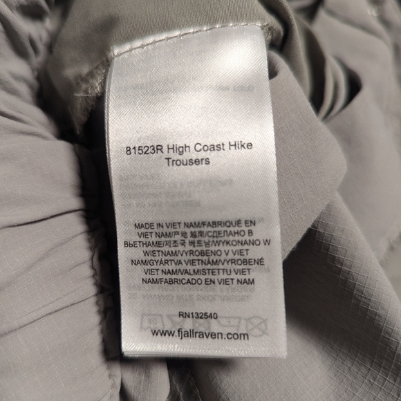 Fjallraven Men's pants size 36 Regular - Picture 11 of 11